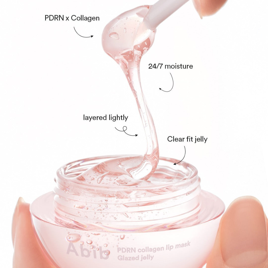 Abib PDRN Collagen Lip Mask Glazed Jelly 11g at Embé Skin Korean and Japanese Beauty Skincare