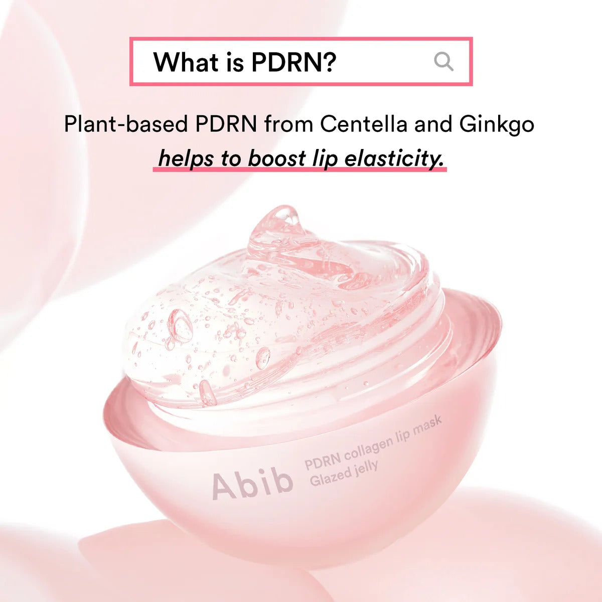 Abib PDRN Collagen Lip Mask Glazed Jelly 11g at Embé Skin Korean and Japanese Beauty Skincare