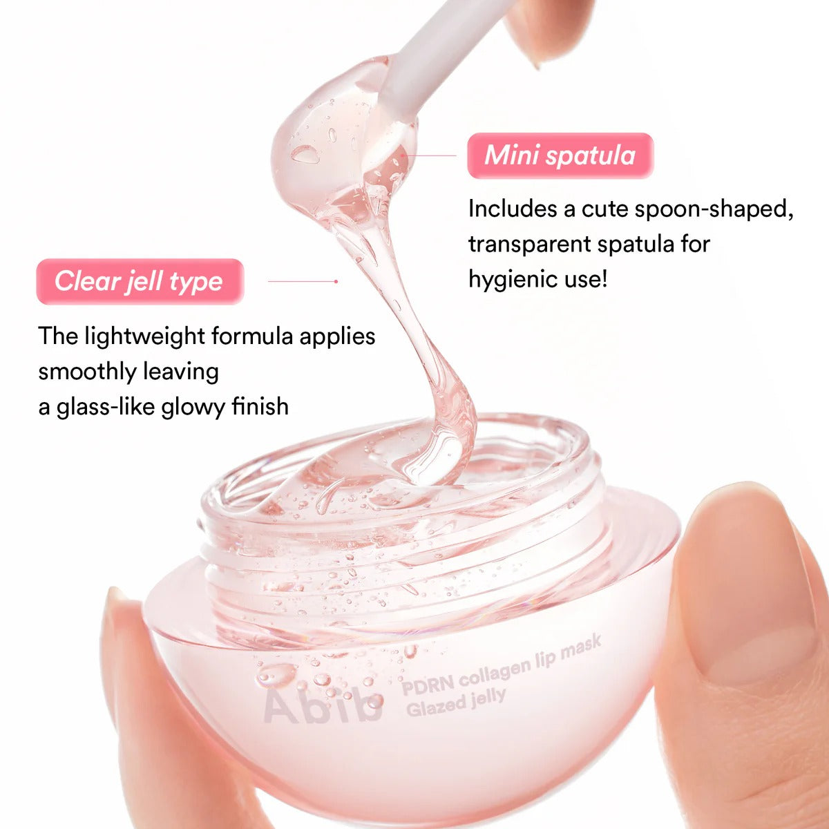Abib PDRN Collagen Lip Mask Glazed Jelly 11g at Embé Skin Korean and Japanese Beauty Skincare