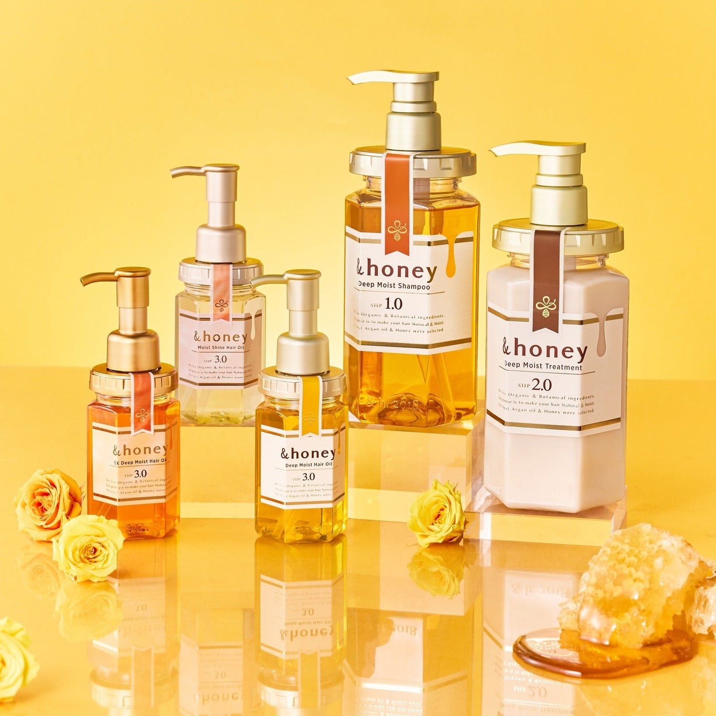 &honey Moist Shine Hair Oil 3.0 100ml at Embé Skin Korean and Japanese Beauty Skincare