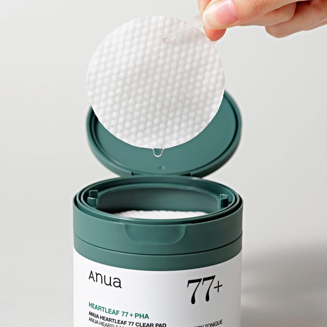 Anua Heartleaf 77 Clear Pad at Embé Skin Korean and Japanese Beauty Skincare