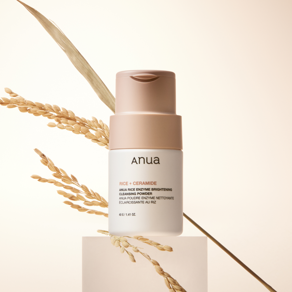 Anua Rice Enzyme Brightening Cleansing Powder 40g at Embé Skin Korean and Japanese Beauty Skincare