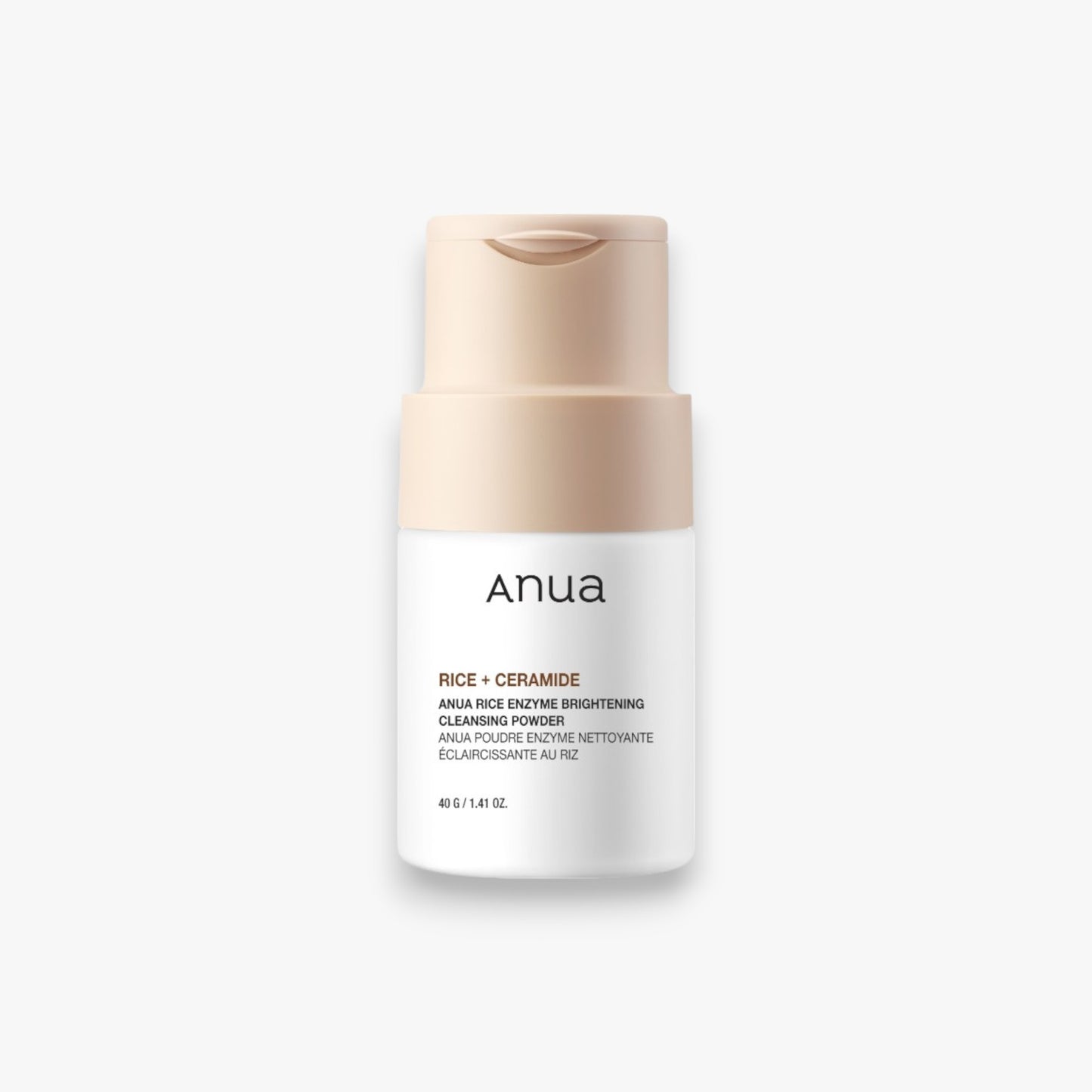 Anua Rice Enzyme Brightening Cleansing Powder 40g at Embé Skin Korean and Japanese Beauty Skincare