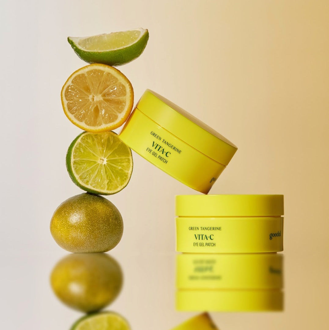 Goodal Green Tangerine Vita C Eye Gel Patch at Embé Skin Korean and Japanese Beauty Skincare