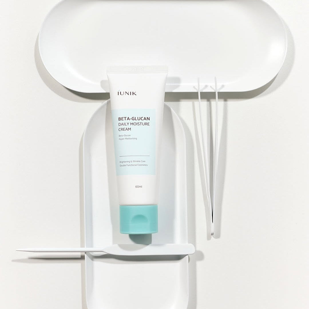 Iunik Beta-Glucan Daily Moisture Cream 60ml at Embé Skin Korean and Japanese Beauty Skincare