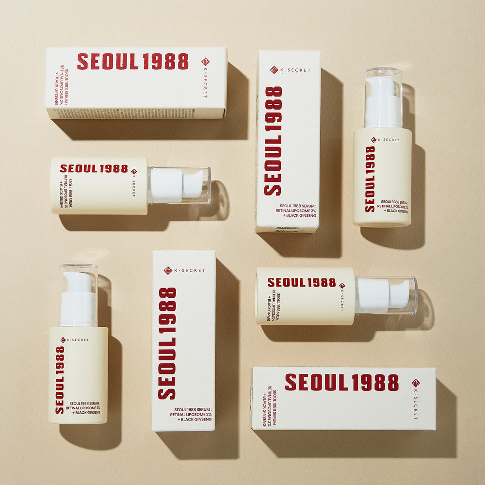KSECRET SEOUL 1988 Serum Retinal Liposome 2% + Black Ginseng 30ml at Embé Skin Korean and Japanese Beauty Skincare