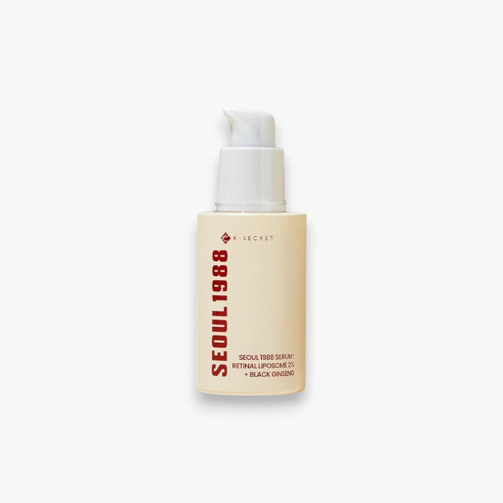 KSECRET SEOUL 1988 Serum Retinal Liposome 2% + Black Ginseng 30ml at Embé Skin Korean and Japanese Beauty Skincare
