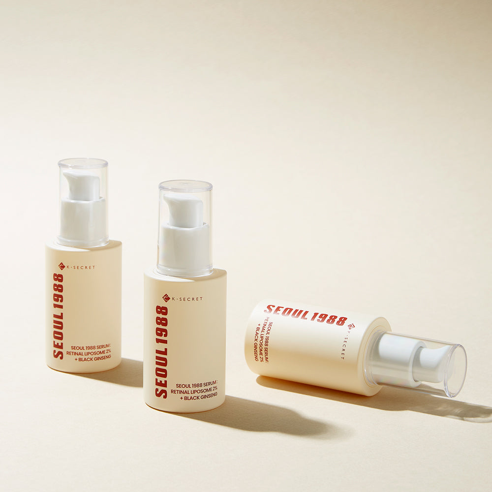 KSECRET SEOUL 1988 Serum Retinal Liposome 2% + Black Ginseng 30ml at Embé Skin Korean and Japanese Beauty Skincare