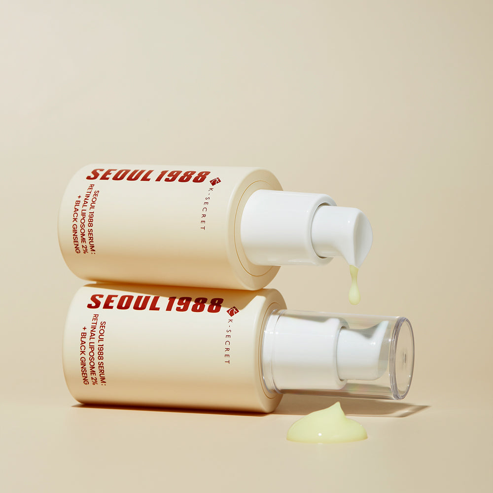 KSECRET SEOUL 1988 Serum Retinal Liposome 2% + Black Ginseng 30ml at Embé Skin Korean and Japanese Beauty Skincare