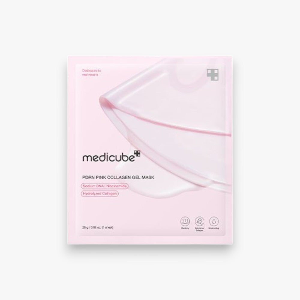 Medicube PDRN Pink Collagen Gel Mask 28g at Embé Skin Korean and Japanese Beauty Skincare