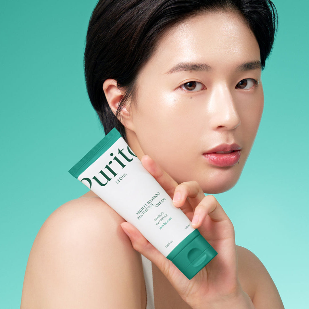 Purito SEOUL Mighty Bamboo Panthenol Cream 100ml at EmbΓ© Skin Korean and Japanese Beauty Skincare