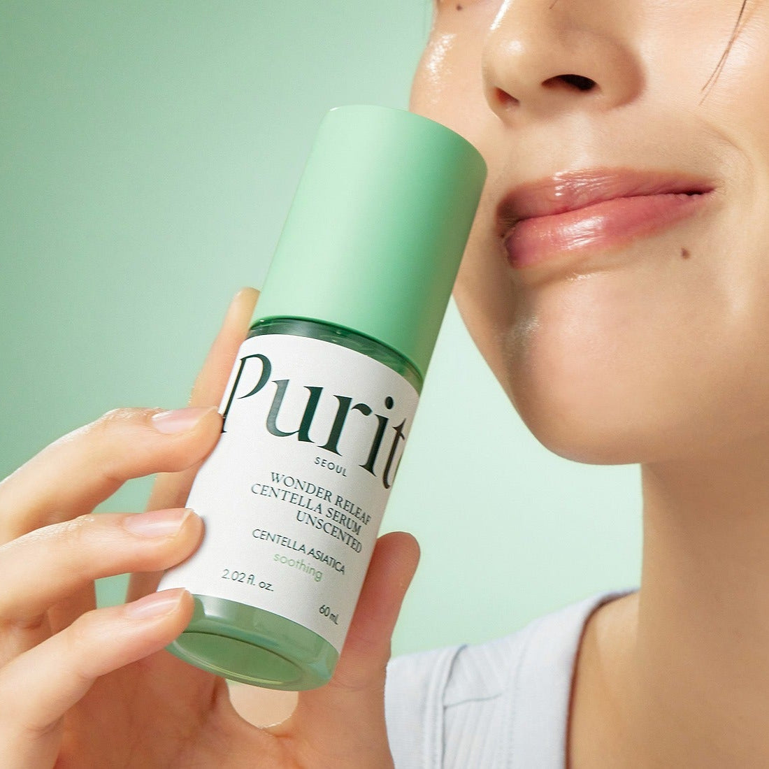 Purito SEOUL Wonder Releaf Centella Serum Unscented 60ml at Embé Skin Korean and Japanese Beauty Skincare