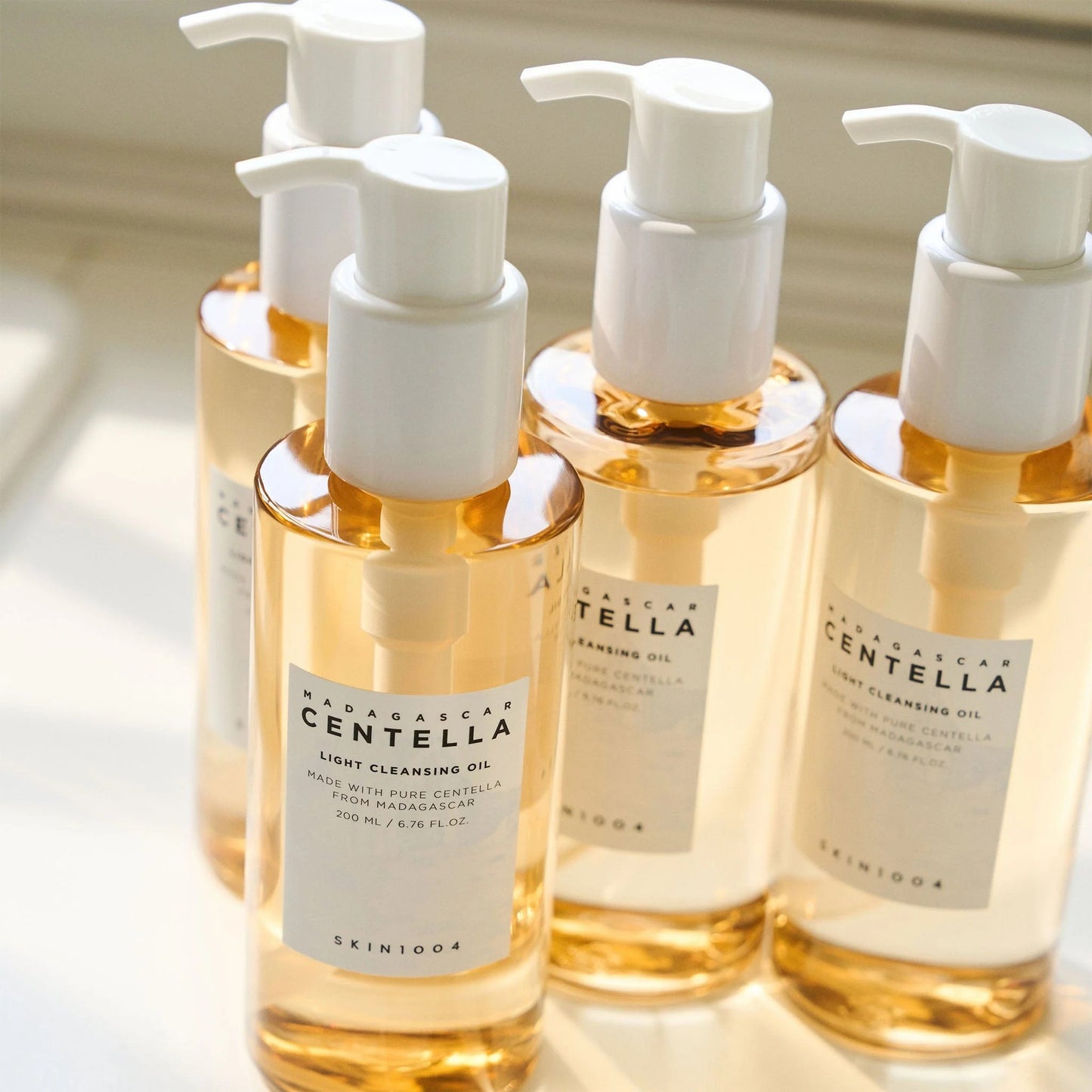 SKIN1004 Madagascar Centella Double Cleansing Duo (Light Cleansing Oil 200ml + Ampoule Foam 125ml) at Embé Skin Korean and Japanese Beauty Skincare