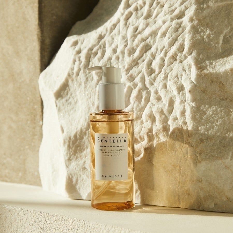 SKIN1004 Madagascar Centella Double Cleansing Duo (Light Cleansing Oil 200ml + Ampoule Foam 125ml) at Embé Skin Korean and Japanese Beauty Skincare