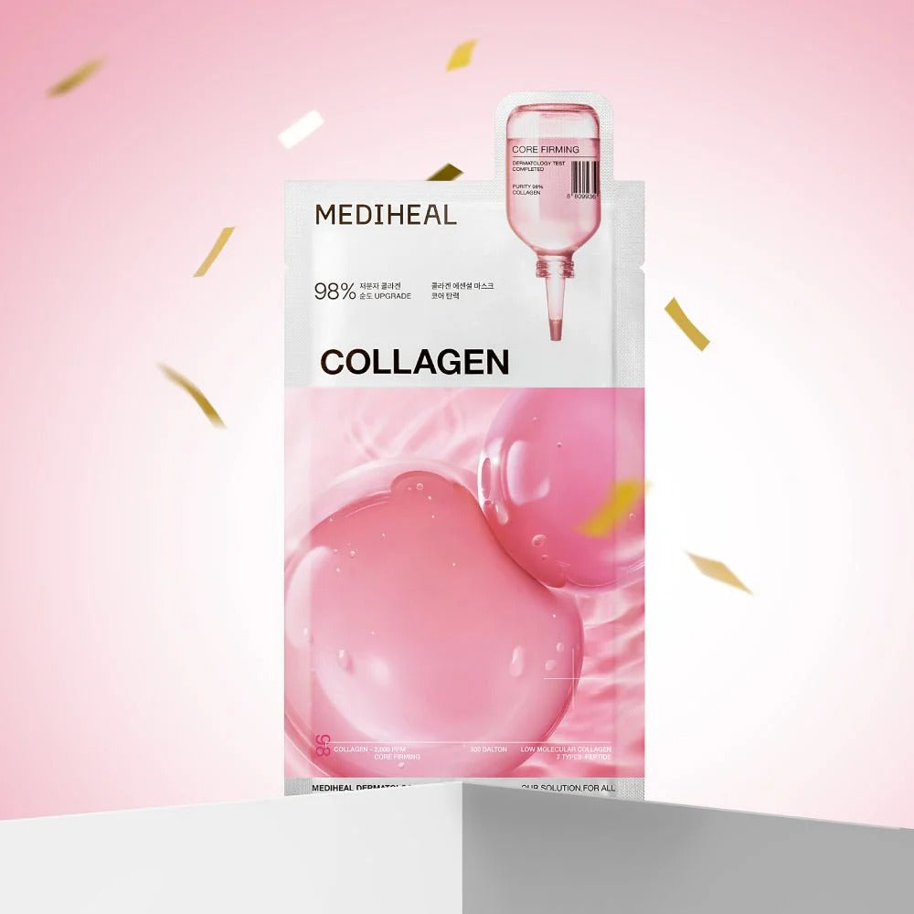 MEDIHEAL Collagen Essential Core Firming Mask at Embé Skin Korean and Japanese Beauty Skincare