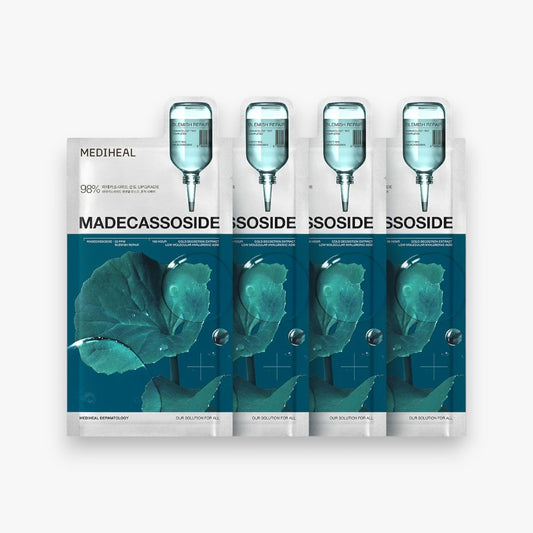 MEDIHEAL Madecassoside Essential Blemish Repair Mask at Embé Skin Korean and Japanese Beauty Skincare