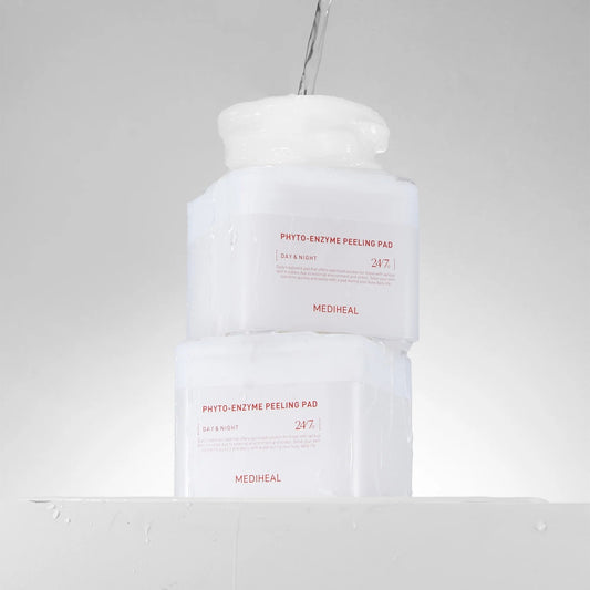 MEDIHEAL Phyto‑Enzyme Peeling Pad 170ml 100 Pads at Embé Skin Korean and Japanese Beauty Skincare