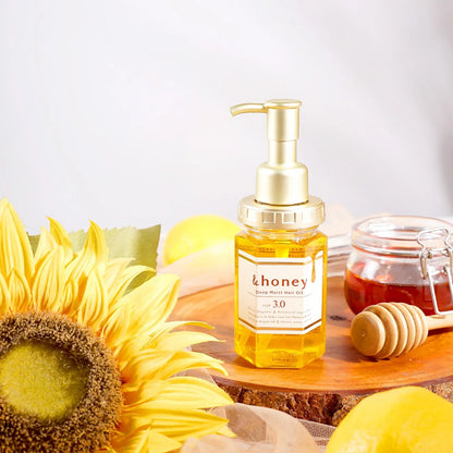 &honey Deep Moist Hair Oil 100ml at Embé Skin Korean and Japanese Beauty Skincare