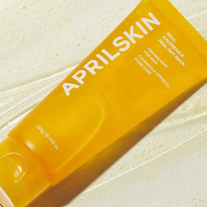 APRILSKIN Real Calendula Peel Off Pack 100g at Embé Skin Korean and Japanese Beauty Skincare
