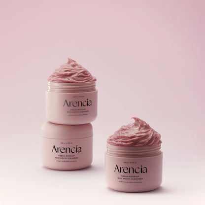 Arencia Fresh Rosehip Rice Mochi Cleanser 120g at Embé Skin Korean and Japanese Beauty Skincare