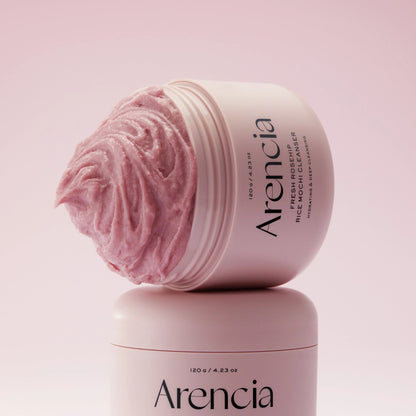 Arencia Fresh Rosehip Rice Mochi Cleanser 120g at Embé Skin Korean and Japanese Beauty Skincare