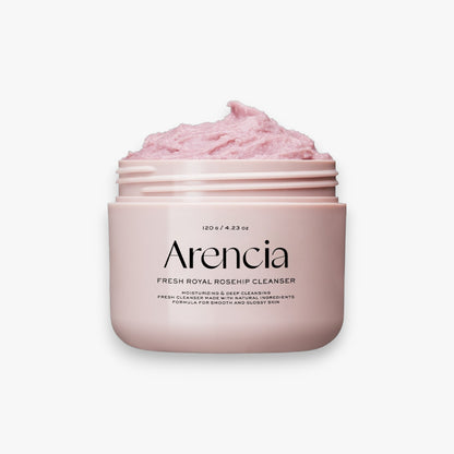 Arencia Fresh Rosehip Rice Mochi Cleanser 120g at Embé Skin Korean and Japanese Beauty Skincare
