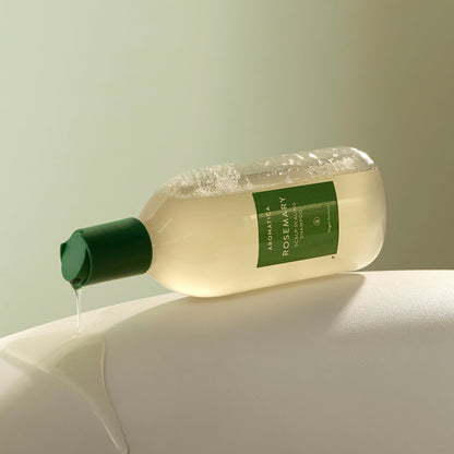 Aromatica Rosemary Scalp Scaling Shampoo Jumbo 400ml at Embé Skin Korean and Japanese Beauty Skincare