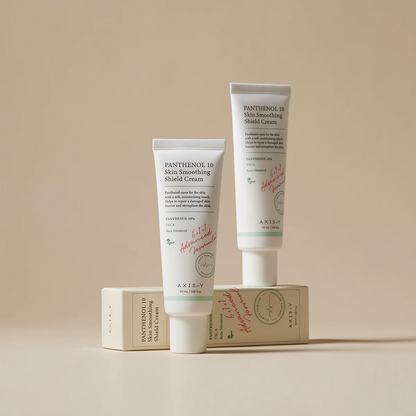 AXIS-Y Panthenol 10 Skin Smoothing Shield Cream 50ml at Embé Skin Korean and Japanese Beauty Skincare