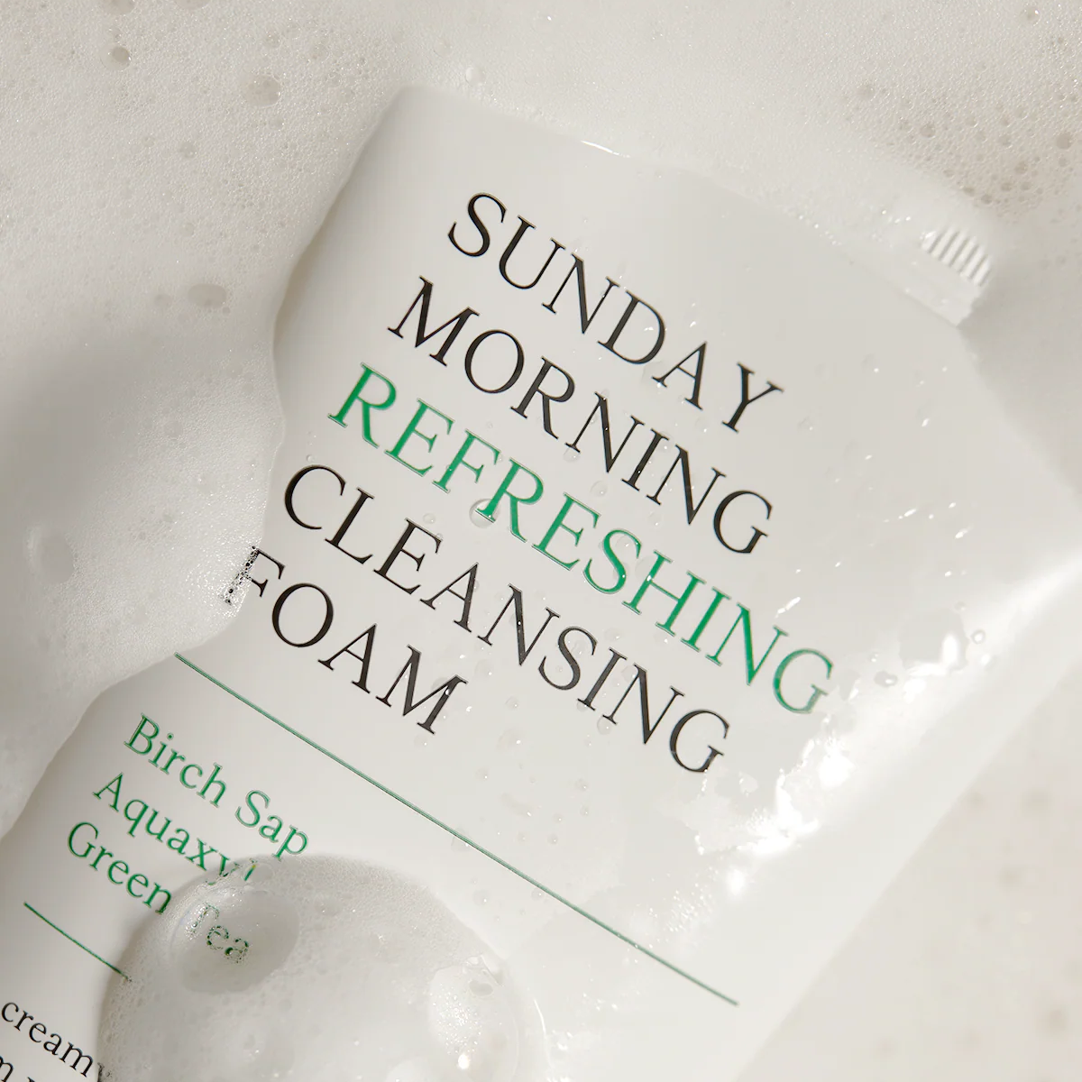 AXIS-Y Sunday Morning Refreshing Cleansing Foam 120ml at Embé Skin Korean and Japanese Beauty Skincare