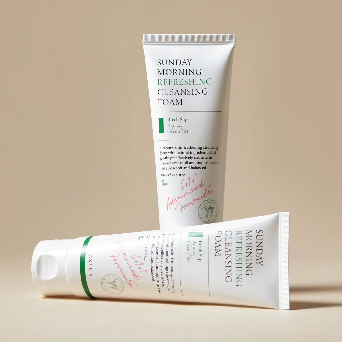 AXIS-Y Sunday Morning Refreshing Cleansing Foam 120ml at Embé Skin Korean and Japanese Beauty Skincare