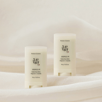Matte Sun Stick Mugwort + Camelia SPF 50+ PA++++ - Embe Skin