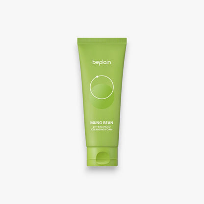 Beplain Mung Bean Ph-balanced Cleansing Foam 80ml at Embé Skin Korean and Japanese Beauty Skincare