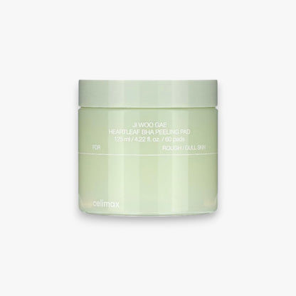 Ji Woo Gae Heartleaf BHA Peeling Pad - Embe Skin