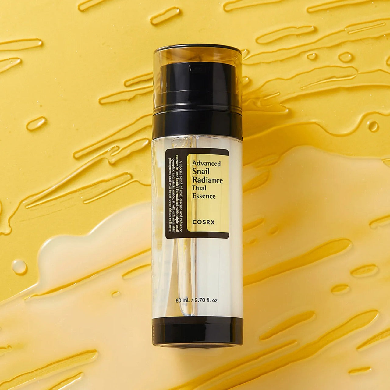 COSRX Advanced Snail Radiance Dual Essence 80ml at Embé Skin Korean and Japanese Beauty Skincare
