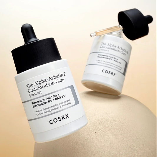COSRX The Alpha-Arbutin 2 Discoloration Care Serum 50ml at Embé Skin Korean and Japanese Beauty Skincare