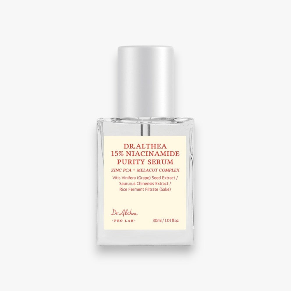 Dr. Althea 15% Niacinamide Purity Serum 30ml at Embé Skin Korean and Japanese Beauty Skincare