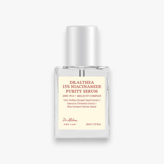 Dr. Althea 15% Niacinamide Purity Serum 30ml at Embé Skin Korean and Japanese Beauty Skincare