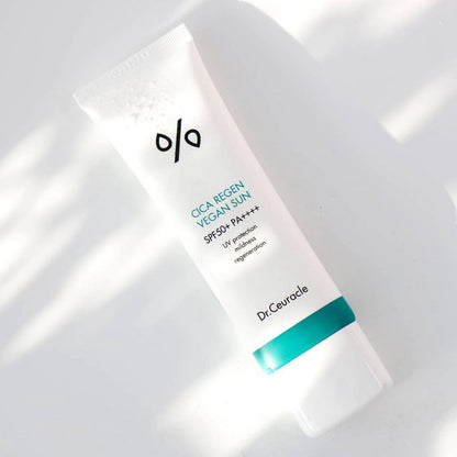 Dr. Ceuracle Cica Regen Vegan Sun 50ml at Embé Skin Korean and Japanese Beauty Skincare