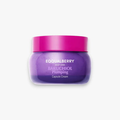 EQQUALBERRY Bakuchiol Plumping Capsule Cream 50ml at Embé Skin Korean and Japanese Beauty Skincare