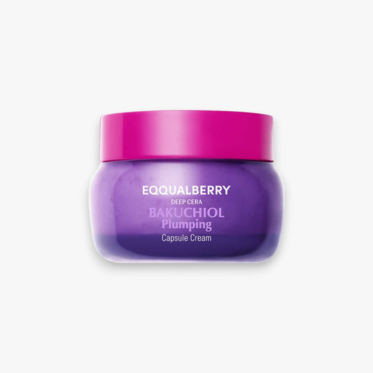 EQQUALBERRY Bakuchiol Plumping Capsule Cream 50ml at Embé Skin Korean and Japanese Beauty Skincare