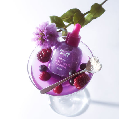 EQQUALBERRY Bakuchiol Plumping Serum 30ml at Embé Skin Korean and Japanese Beauty Skincare