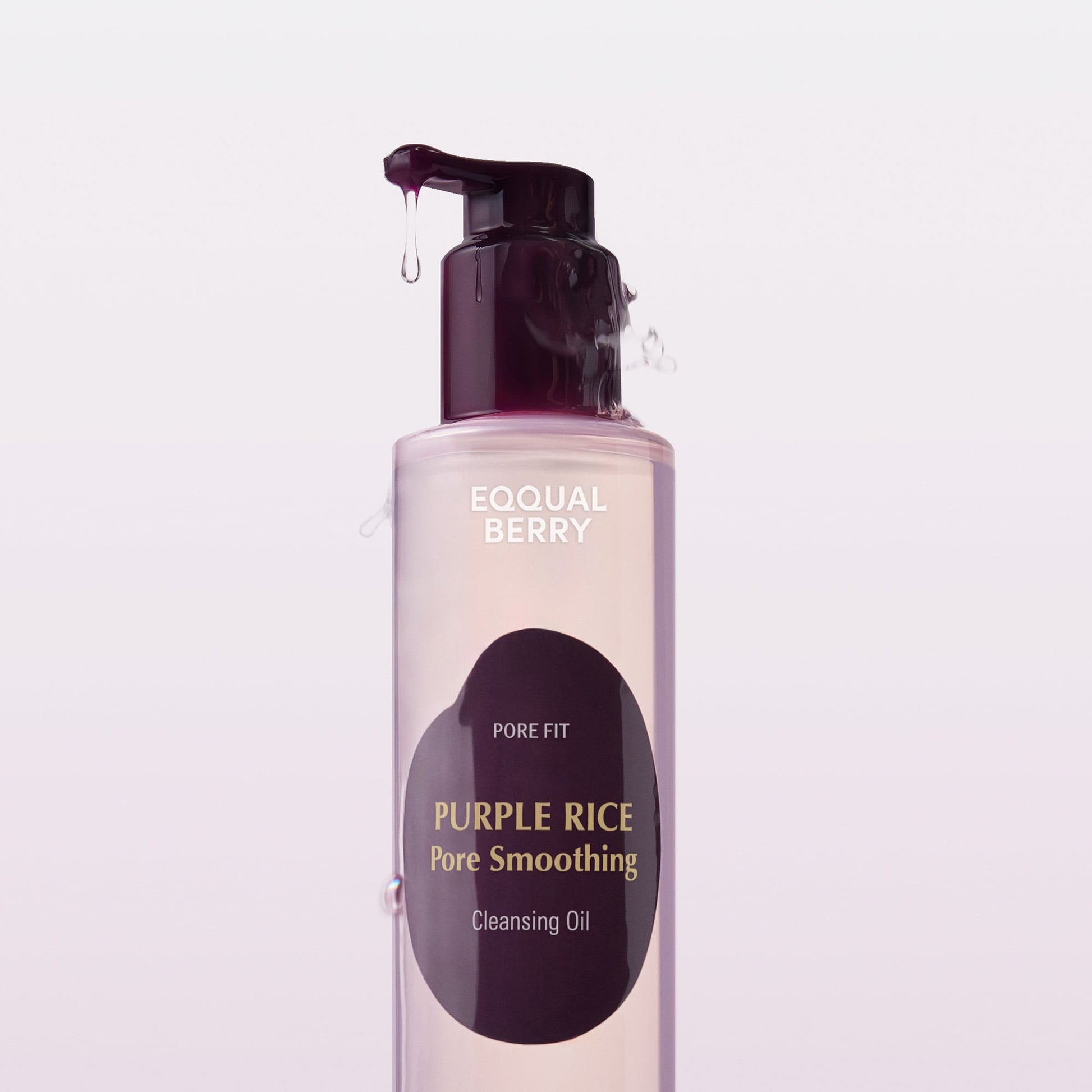 EQQUALBERRY Purple Rice Pore Smoothing Cleansing Oil 200ml at Embé Skin Korean and Japanese Beauty Skincare