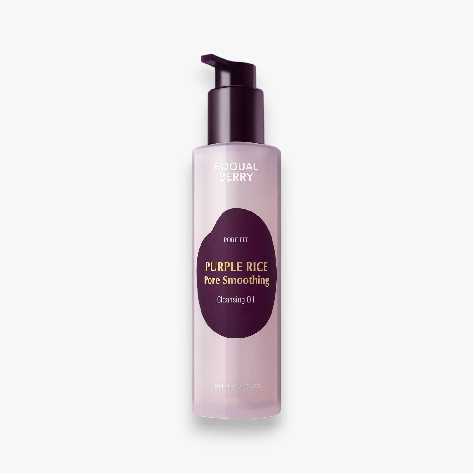 EQQUALBERRY Purple Rice Pore Smoothing Cleansing Oil 200ml at Embé Skin Korean and Japanese Beauty Skincare