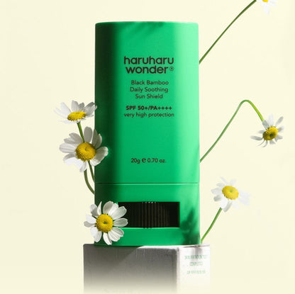 Haruharu Wonder Black Bamboo Daily Soothing Sun Shield 20g at Embé Skin Korean and Japanese Beauty Skincare