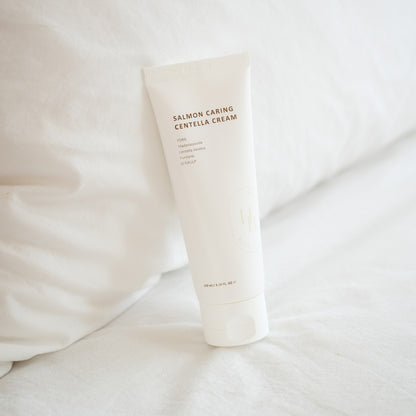 Heveblue Salmon Caring Centella Cream 100ml at Embé Skin Korean and Japanese Beauty Skincare