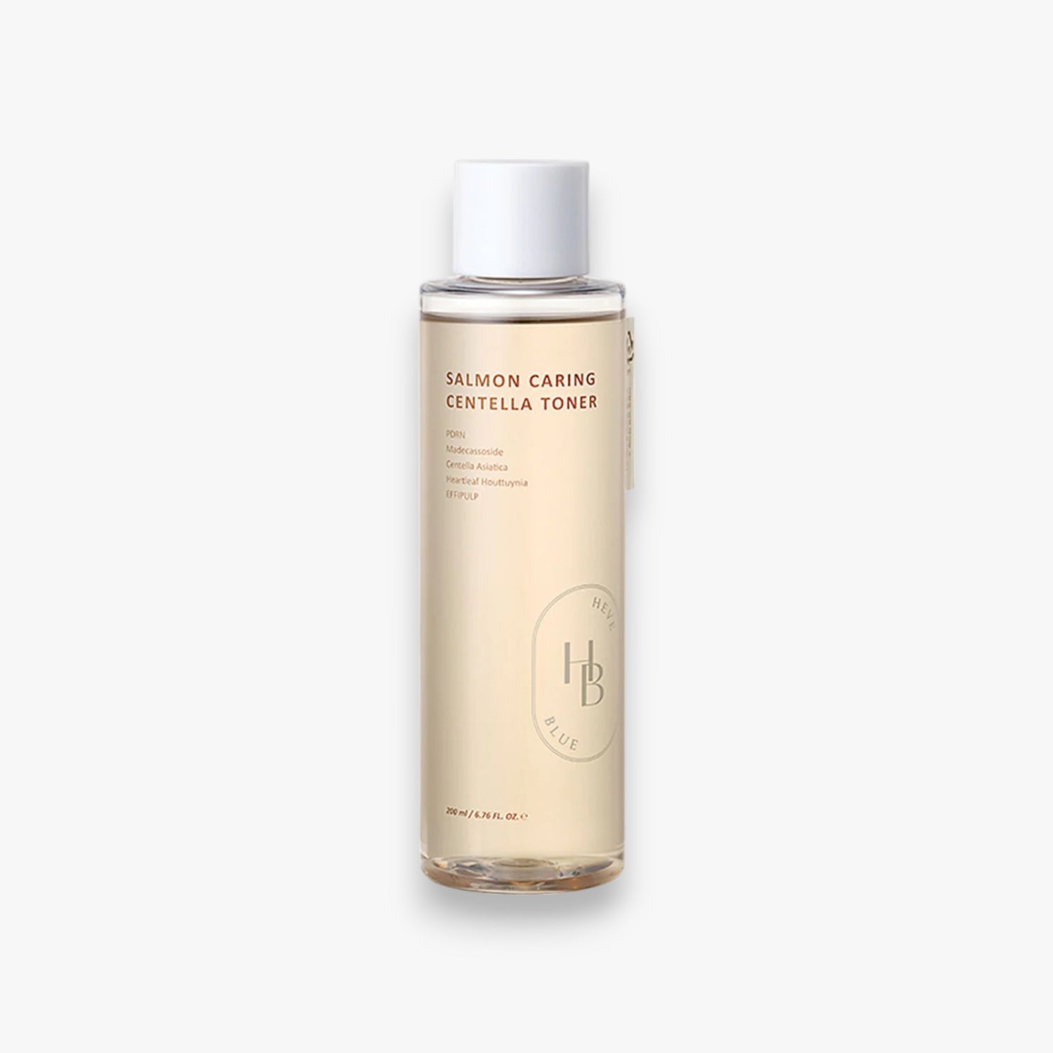 Heveblue Salmon Caring Centella Toner 200ml at Embé Skin Korean and Japanese Beauty Skincare