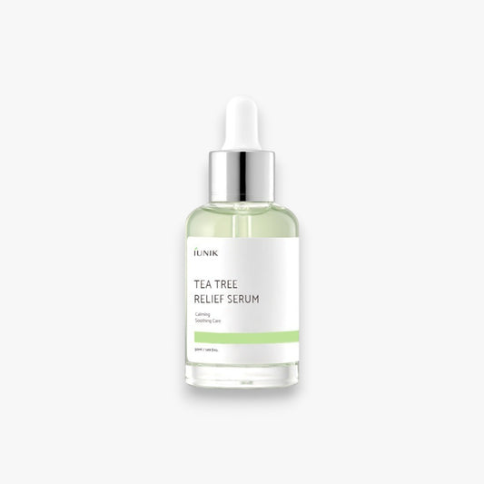 iUNIK Tea Tree Relief Serum 50ml at Embé Skin Korean and Japanese Beauty Skincare