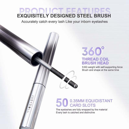 Judydoll 3D Curling Eyelash Iron Mascara 01 Curly Black 2g at Embé Skin Korean and Japanese Beauty Skincare