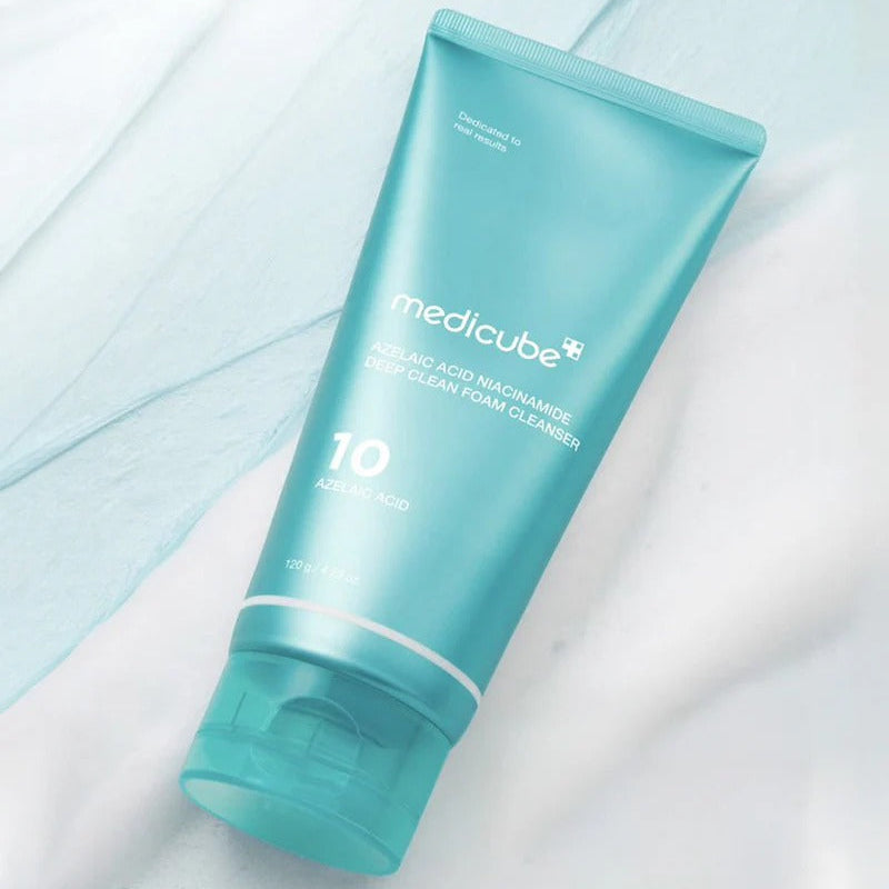 Medicube Azelaic Acid Niacinamide Deep Clean Foam Cleanser 120g at Embé Skin Korean and Japanese Beauty Skincare