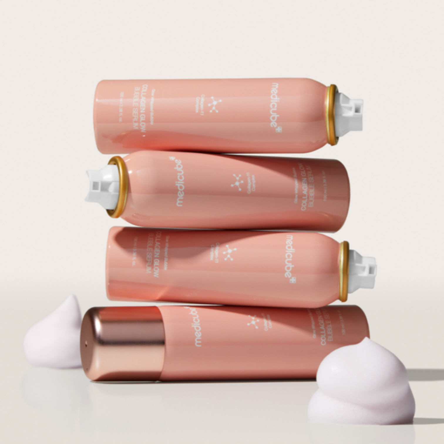 Medicube Collagen Glow Bubble Serum 100ml at Embé Skin Korean and Japanese Beauty Skincare
